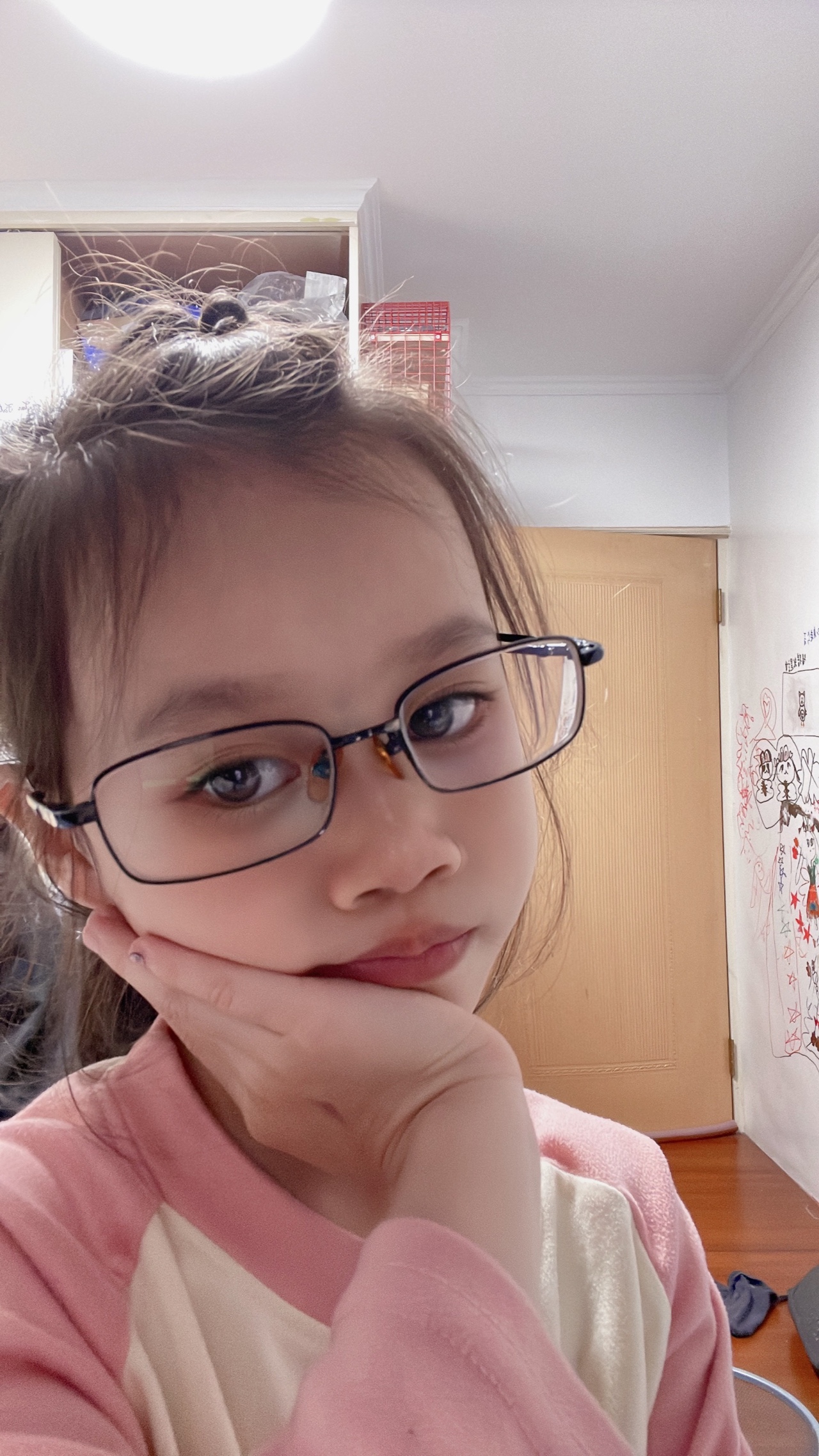 高腰顯瘦牛仔褲